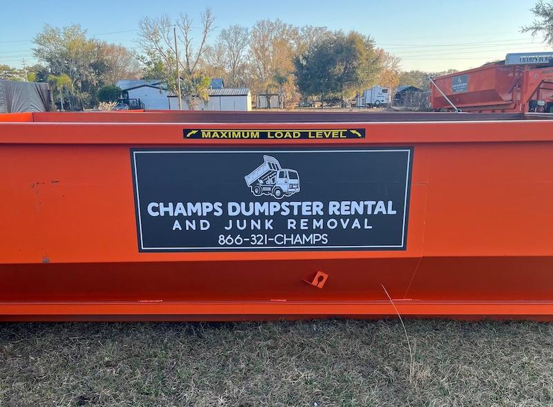 Heavy Debris Dumpsters in Orlando: Concrete, Roofing & Demo