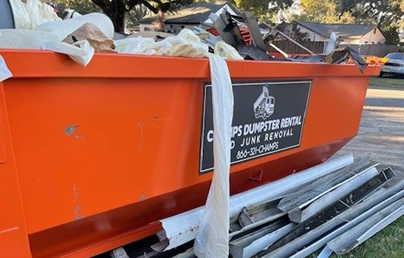 Champs dumpster image