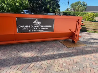 Champs dumpster image